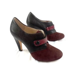 Anthro “Button Tab Heels” by Plenty Tracy Reese